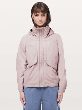 Lululemon Always Effortless pink jacket